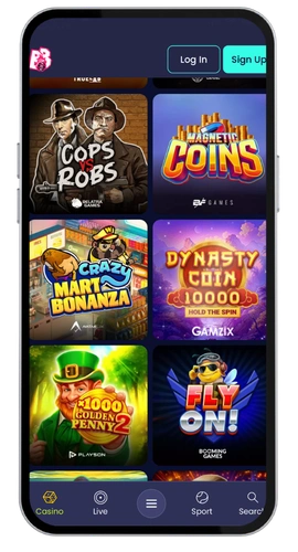 BoomsBet Casino site